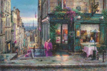 Parisian Dreams Oil Paintings